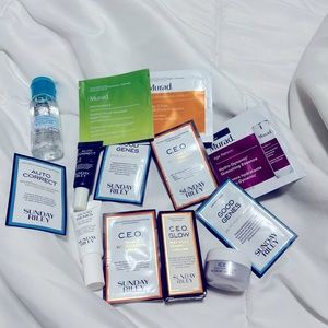 Skincare Samples Bundle: Garnier, Sunday Riley, Murad